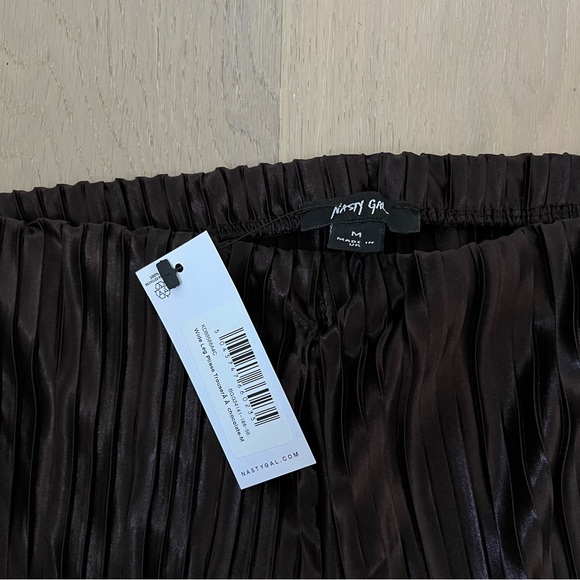 BNWT Nasty Gal Brown Pants - Picture 6 of 7